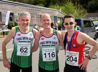 Evans above as Huw takes second again in Kymin Dash