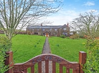 "Charming" cottage for sale has panoramic countryside views 