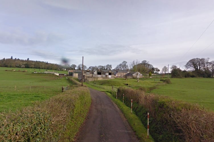 Croes Bleddyn Farm near Itton