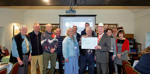 Gathering of the Green enthusiasts donate to Welsh charity