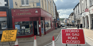 More traffic chaos for Monmouth's town centre