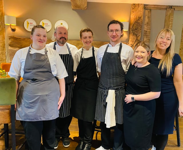 St Owen's Cross inn is finalist in two regional foodie awards 