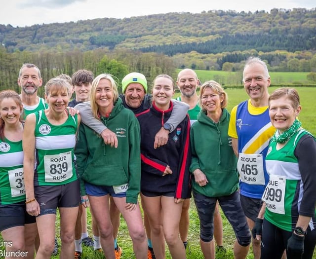 Bluebell runners have a 'Blunderful' time