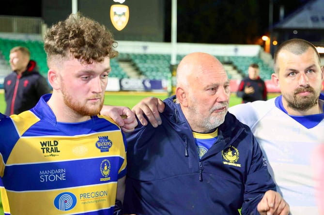 Bob Prewett had encouraging words for his Druids team