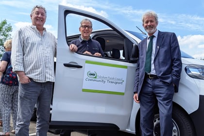 New electric van drives greener and cleaner community transport