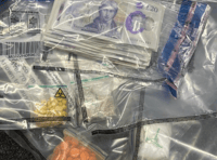 Dealer caged after £3k drugs stash fell out in front of festival staff