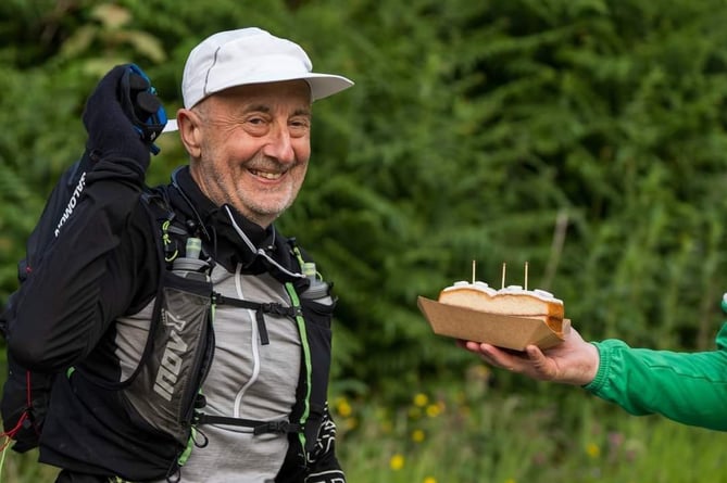 Keith Penny celebrated his 70th birthday by completing a 100-mile hill marathon