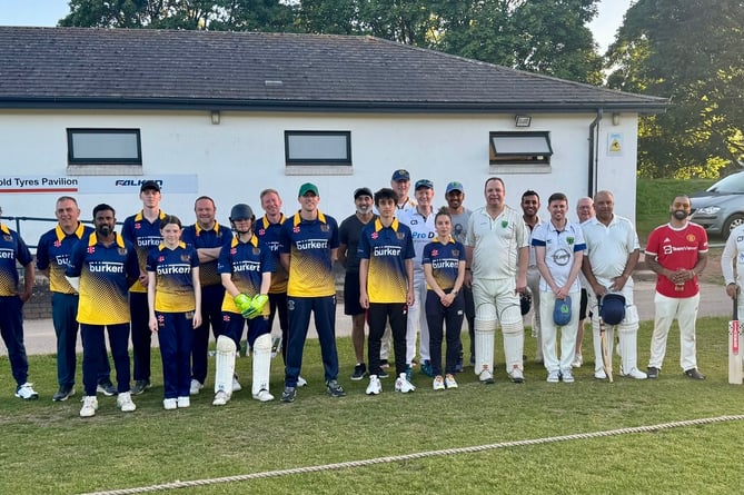 Monmouth CC hosted Sportsmen CC on Friday night