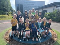 Raglan pupils connect with Sidney the Snake