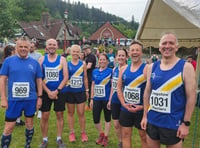 Nearly 200 runners tackle the Tintern Trot