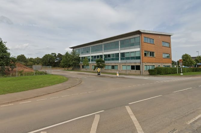 The current access to the Wales1 Business Park from Magor Road.