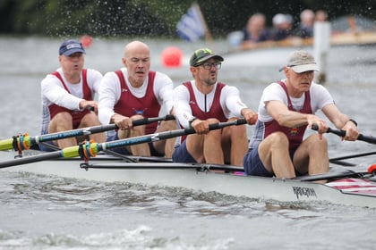 Blades of glory for Wye rowers on the Thames 