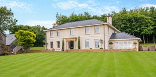 "Superb" Georgian-style mansion for sale sits in 10 acres of land 