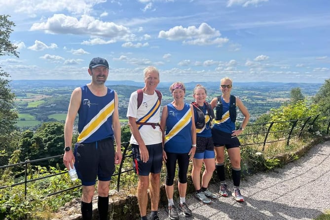 Offa's Dyke runners