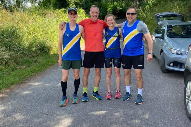 Offa's Dyke runners