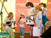 Royal Welsh Show welcome Cross Ash pupils at Calendar launch