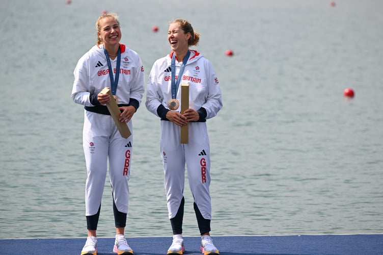 GBR Rowing at Vaires-sur-Marne Nautical St. - Flatwater, Paris, France on Thursday 1 August 2024. 
2024 Paris Olympic Games.
Photo credit: Steve McArthur / Row360