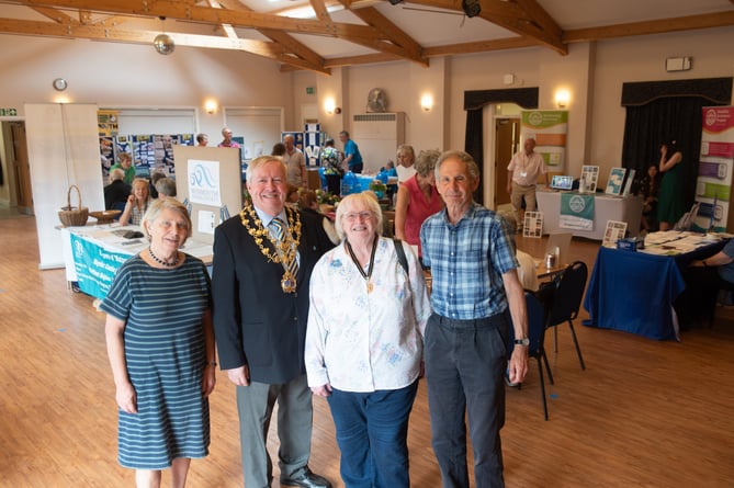 Meeting Joint trustees Ann Rosser and Mark Walton at Bridges open day