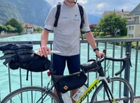 Peddling to Perugia for mental health charities