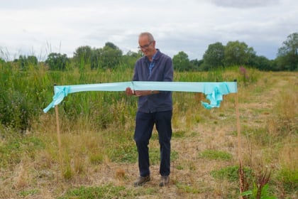 Grand Designs star opens wetlands project