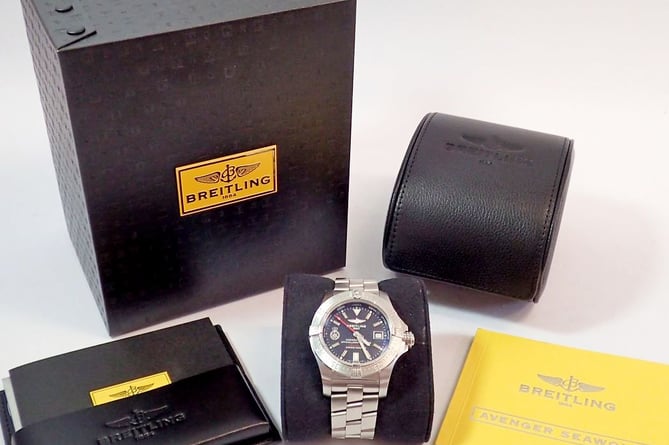 Breitling Seawolf Watch with Accessories