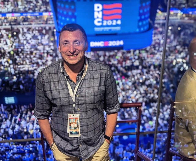 Councillor's 'bonkers' experience at Democratic National Convention