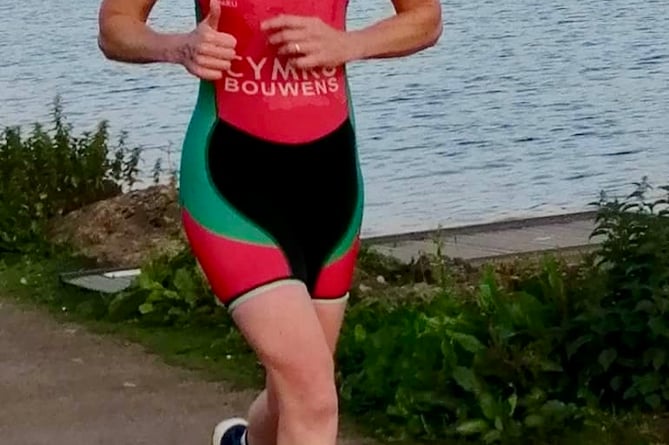 Renske Bouwens finished her aquathlon season in style