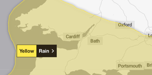 Video: Yellow weather warning issued over Monmouthshire