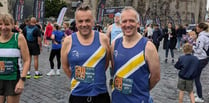 Spirit duo storm the castle in half marathon