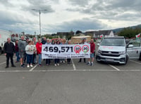 National protest convoy visits Abergavenny