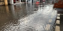 Town underwater for the third time this year