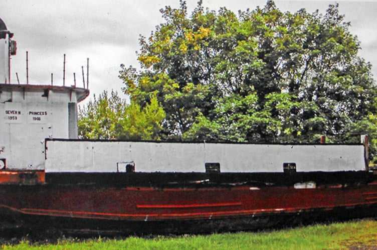 The Severn Princess is being restored