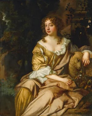 A painting of Nell Gwyn