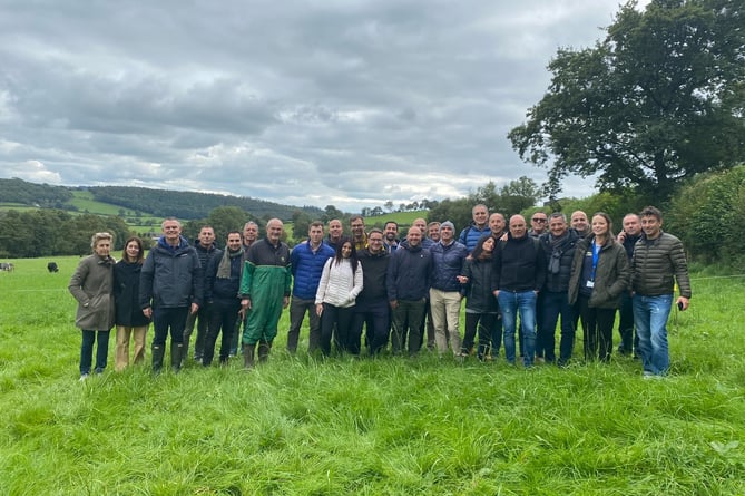 Visit to Dai Charles Evans' farm in mid Wales