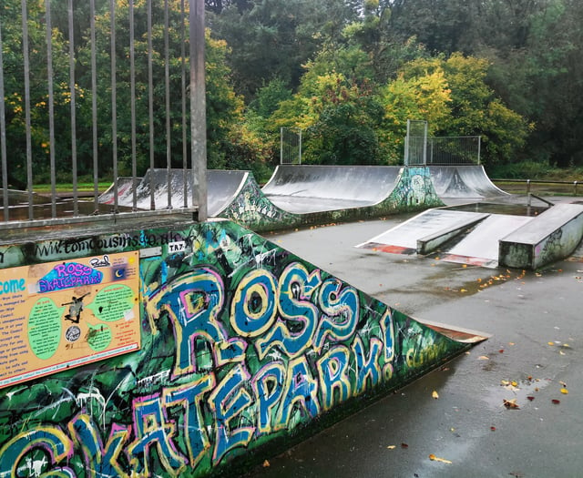 Wyeside skatepark revamp on a roll