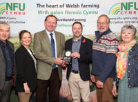 Talybont on Usk family wins NFU Cymru/Wynnstay agriculture Award 