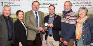 Talybont on Usk family wins NFU Cymru/Wynnstay agriculture Award 