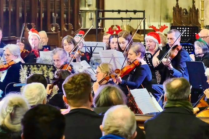 Monmouth Orchestra are playing a Christmas concert