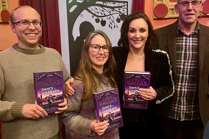 Strictly star Shirley Ballas wowed fans at her Savoy book signing. Photo: Rossiter Books