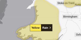 Yellow weather warning issued for weekend rain