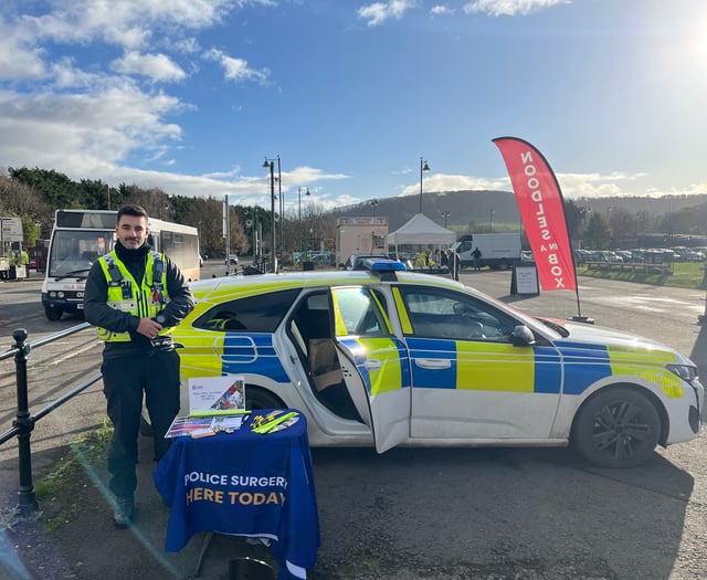 Neighbourhood policing team raises awareness of antisocial behaviour