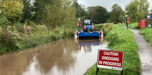 Dredging programme completed on Monmouthshire & Brecon Canal