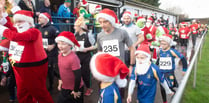 It's a ready, steady Ho Ho Go for the Santa Fun Run