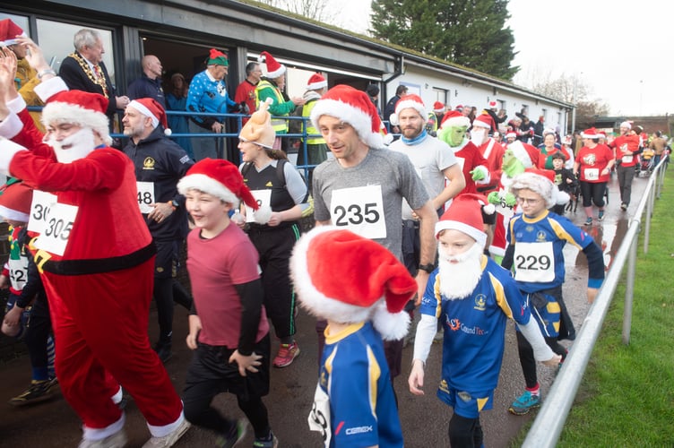 Santa Fun Run gets off to a merry start