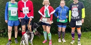 Ho ho go for Spirit's Christmas runners