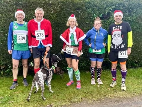 Ho ho go for Spirit's Christmas runners