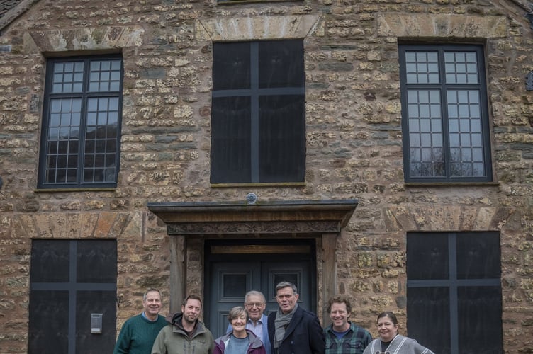 BICBS Directors outside Brockweir Inn