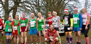 Runners are mud for festive race