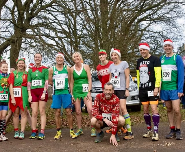 Runners are mud for festive race