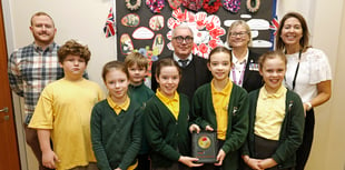 School is county's first to win Forces award